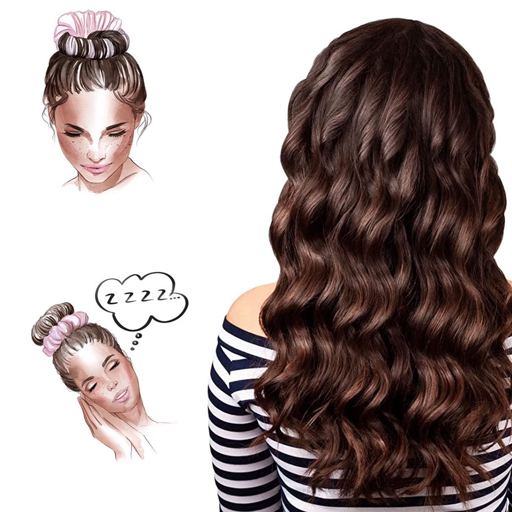 1 Lô Quấn Tóc Xoăn Mềm Mại Dành Cho Đi Ngủ