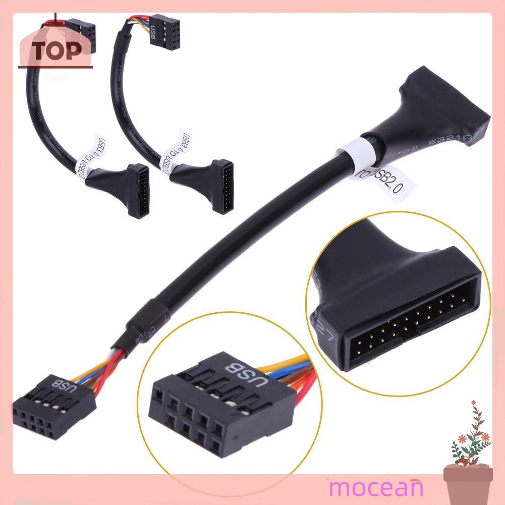 Mocean Dây Cáp Chuyển Đổi Usb 3.0 20 Pin Sang Usb 2.0 9 Pin