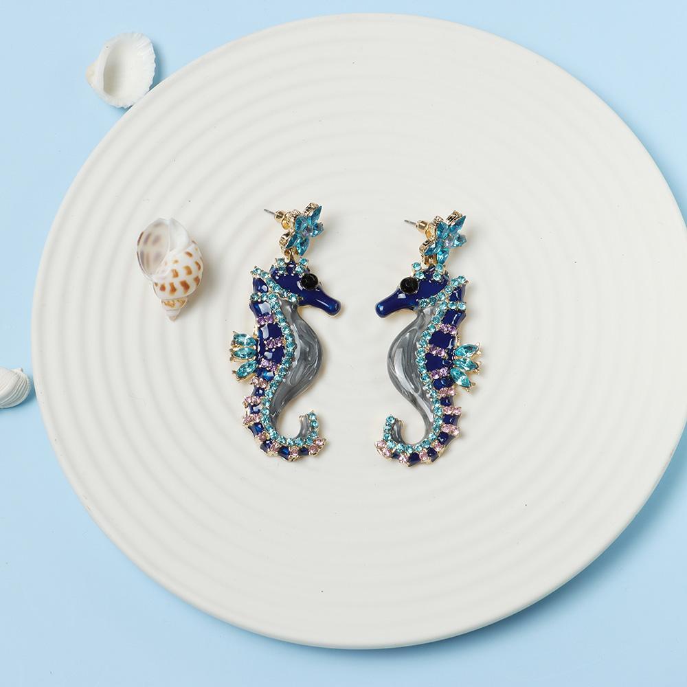 Bông Tai ESPO Bằng Kim Loại Dầu Thời Trang Dự Tiệc