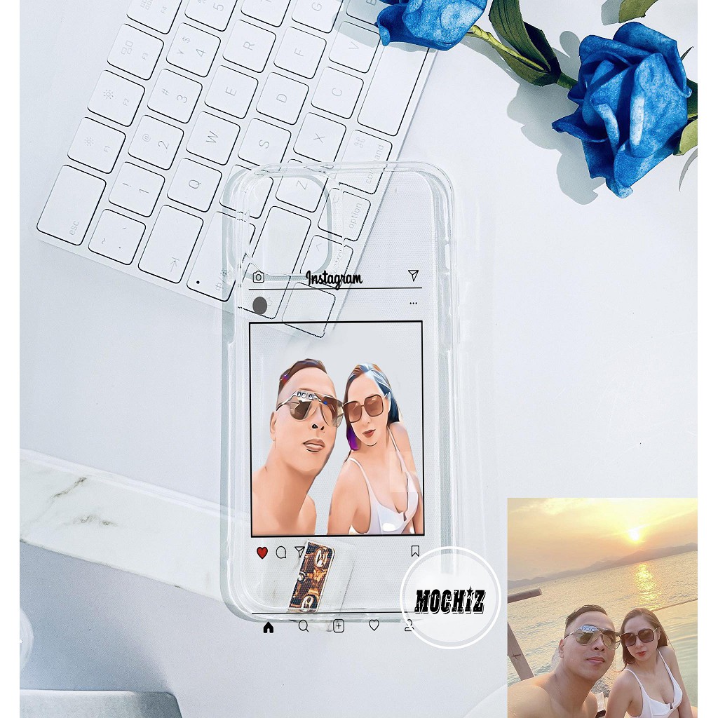 Ốp silicon ip 12 pro max, 11 pro max, x xs max , 7 8 6 6s plus in hình theo yêu cầu- vẽ line art theo yêu cầu