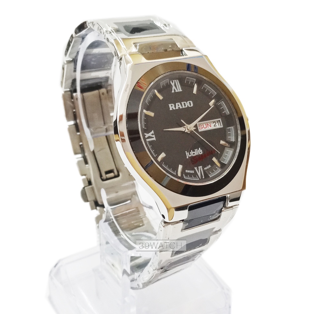 [TẶNG VÍ DA NAM] Đồng hồ Julibe nam RA65 NAMD màu đen, chất liệu dây inox kết hợp đá ceramic nguyên khối, mặt kính saphi | BigBuy360 - bigbuy360.vn