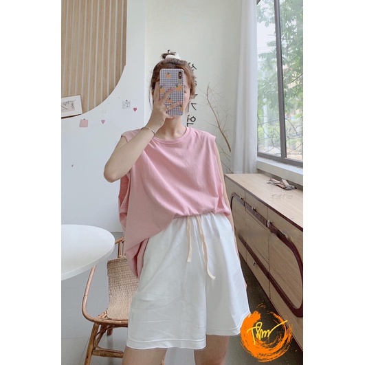 Sét áo ba lỗ quần đùi trơn