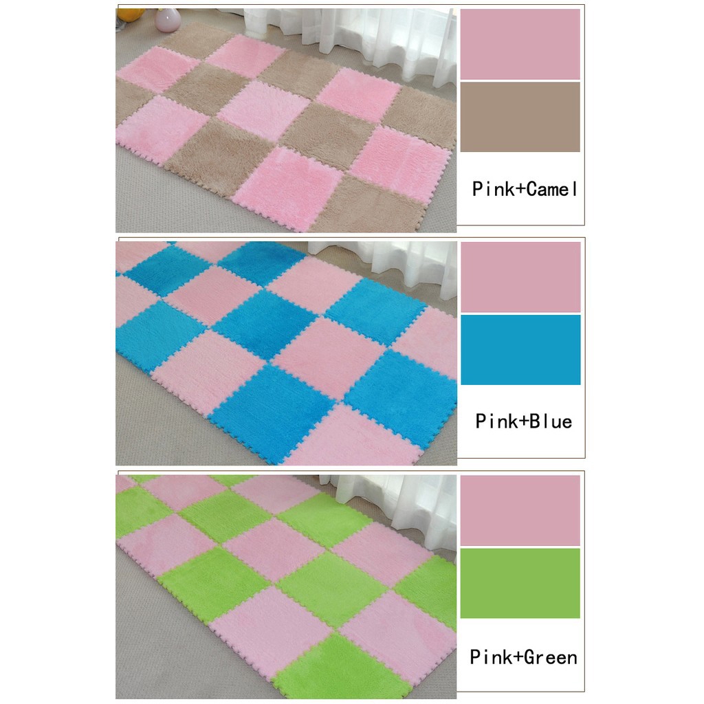 Thảm nhung lót sàn tiện dụng cho bé