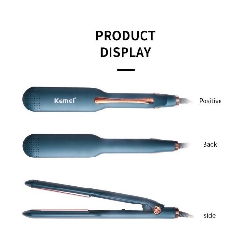 ⚡HOT ⚡ Máy Bấm Tóc, Dập Xù, Kẹp Tóc, Máy Làm Tóc Chuyên Nghiêp Điều Chỉnh Nhiệt Độ Kemei Km 9827, Dành Cho Nữ