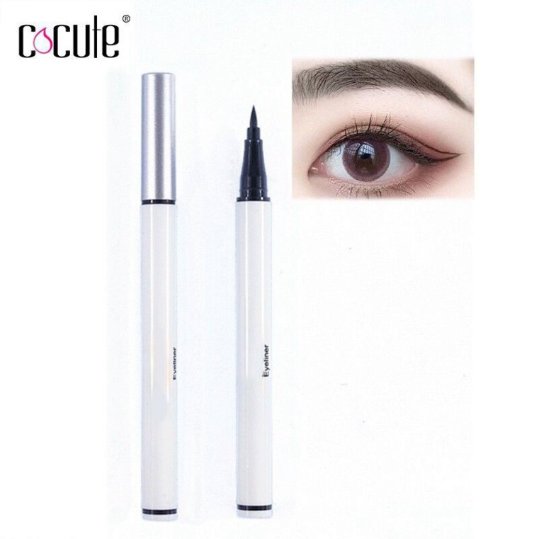 Set 5 Dụng Cụ Trang Điểm Mắt Cocute Gồm Kẻ Mắt Lỏng 2g+Mascara 10g+Xà Phòng Lông Mày 3.5g+1 Cọ Chải Mày+Kẹp Bấm Mi | BigBuy360 - bigbuy360.vn