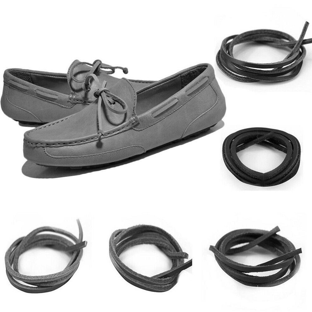 1 Cặp Dây Giày Da Nhiều Màu Unisex