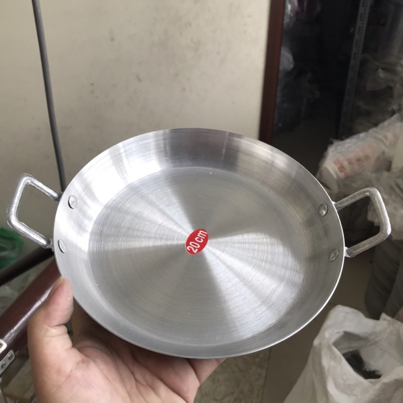 Chảo ốp la nhôm rẻ 16cm 18cm và 20cm 22cm