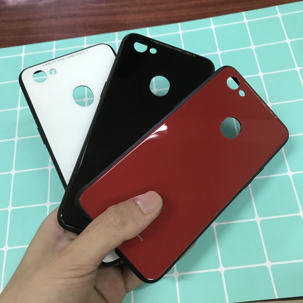 Ốp Glass Case lưng kính Oppo F7 - nenestore