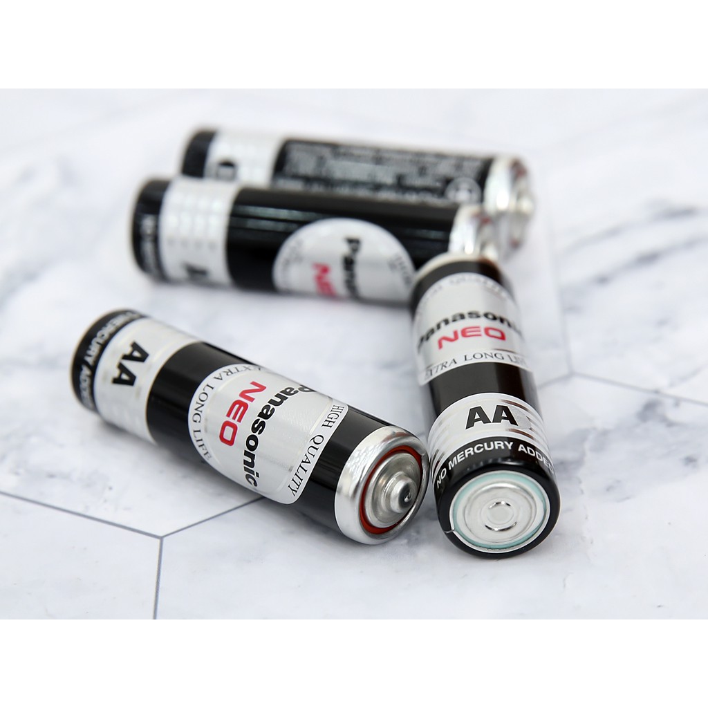 Vỉ 4 viên pin Panasonic AA