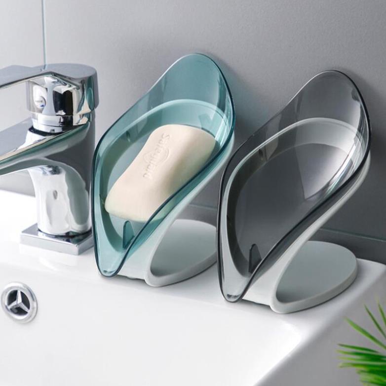 Giá Đỡ Xà Phòng Hình Chiếc Lá Dùng Cho Nhà Tắm Tiện Lợi