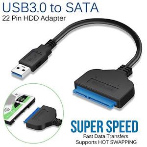 Dây cáp nối đĩa cứng SSD USB 3.0 To SATA 22 Pin 2.5 Inch