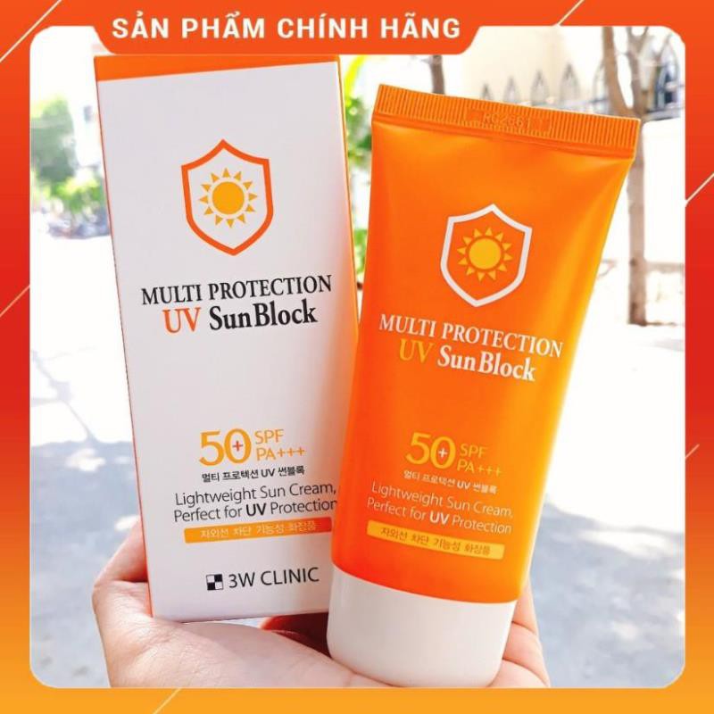 [ Xả Kho ] Kem Chống Nắng Hoàn Hảo 3W Clinic Intensive UV Sunblock CreamSPF 50++