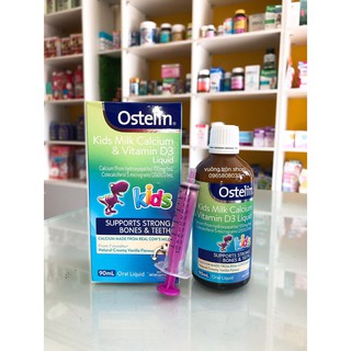 Canxi Ostelin Calcium & Vitamin D3 90ml Dạng Nước - Dành Bé Từ 7 Tháng Trở Lên