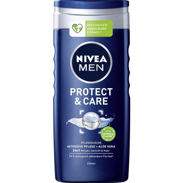 Sữa tắm nam dưỡng da - Nivea men Protect & Care
