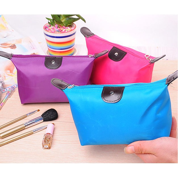 Túi dựng mỹ phẩm MÀU TRƠN