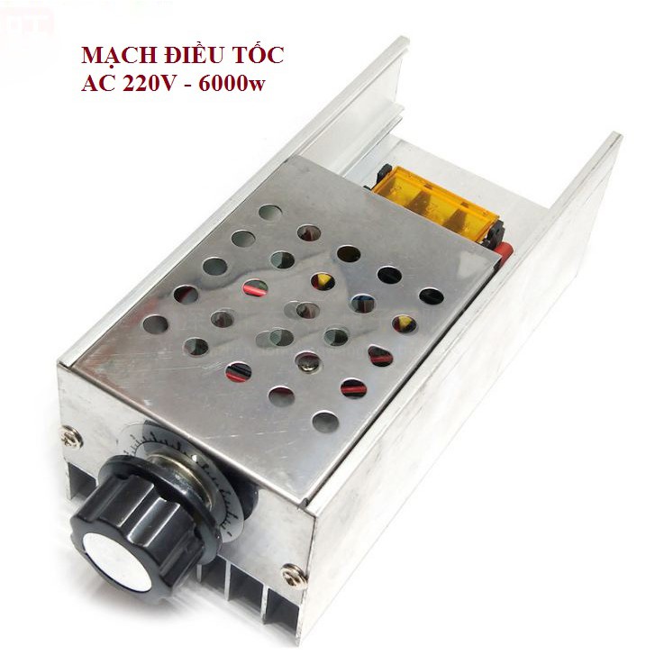 MẠCH DIMMER 6000W SCR - Mạch điều khiển tốc độ động cơ, độ sáng bóng đèn AC 220v