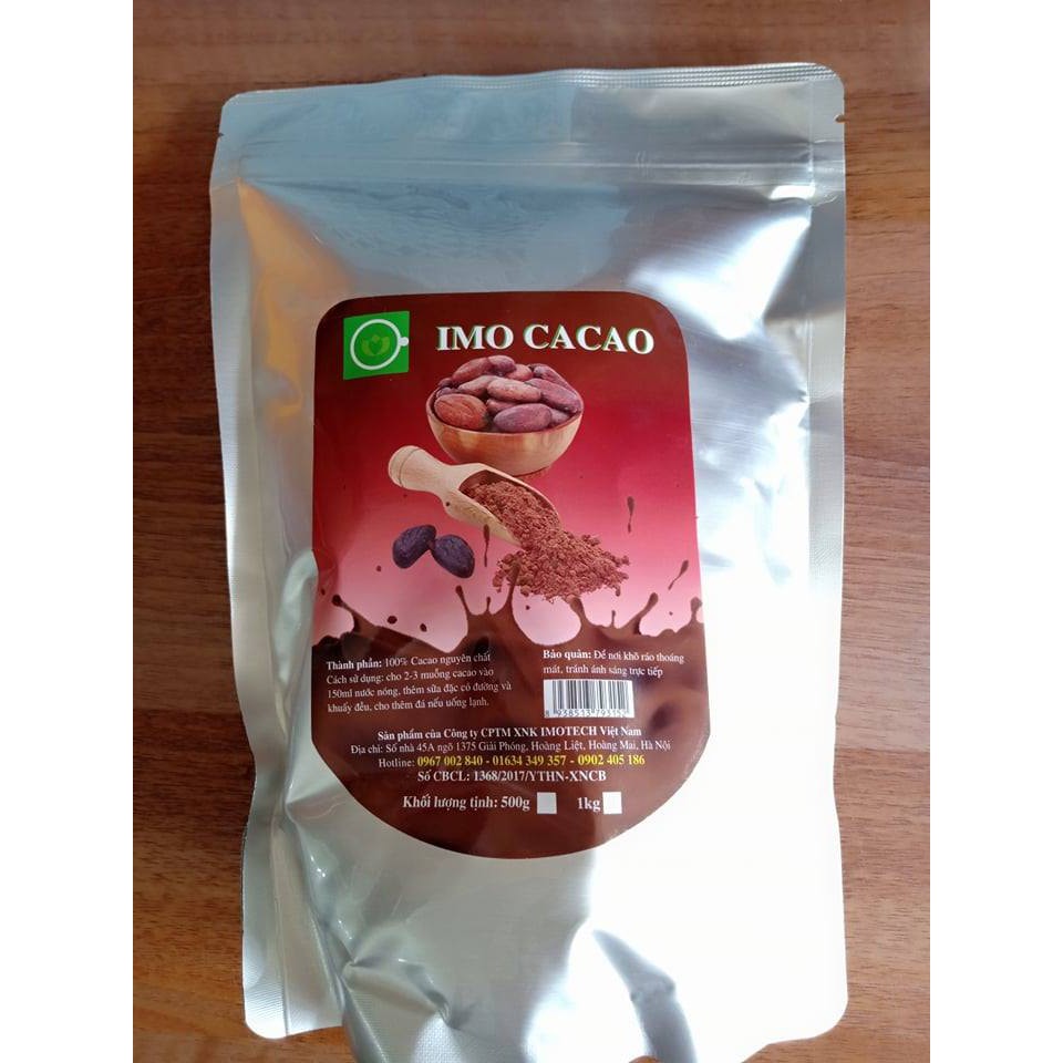Bột cacao IMO nguyên chất 50g