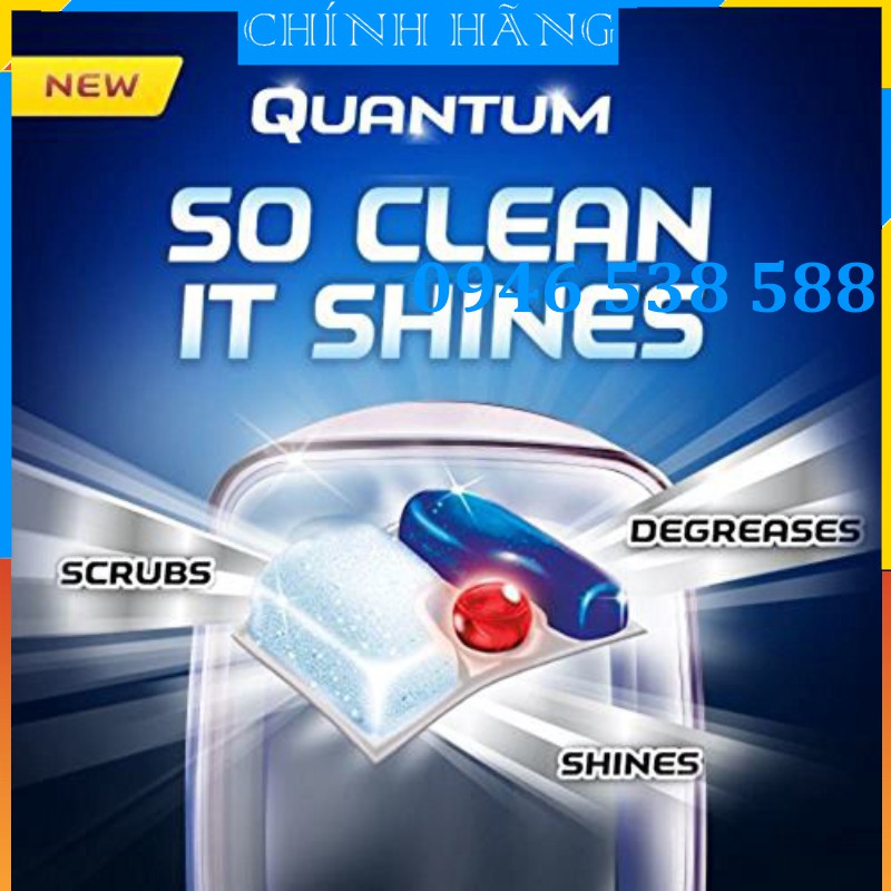 Viên rửa bát Finish Quantum Ultimate 51 viên