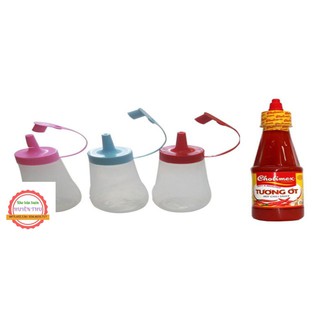 Combo 5 lọ đựng sốt, tương ớt cỡ lớn
