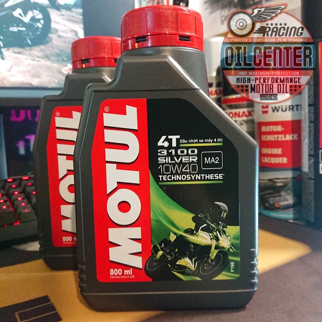 Nhớt Motul Silver 3100 4T 10W40 800ml