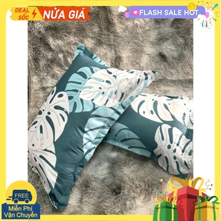Combo 2 áo gối nằm cotton poly,45x65cm-40x60cm sẵn hàng tại tp hcm-Mã hàng AG1027
