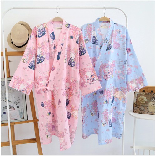 Áo Yukata choàng tắm, choàng ngủ thích hợp cho các cô nàng ưa thích sự thoải mái, sexy