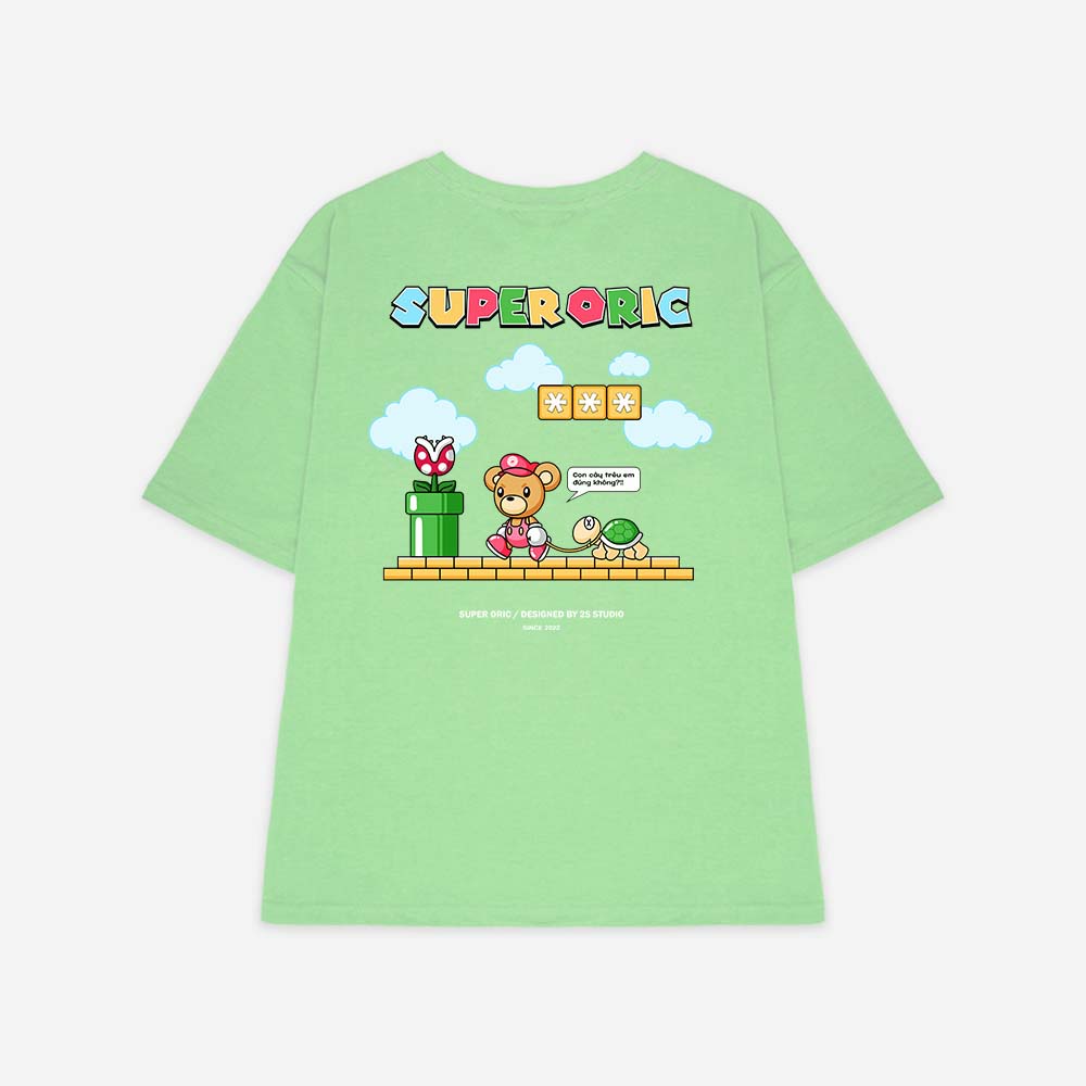 Áo Unisex Nam Nữ Tay Lỡ Form Rộng Hàn Quốc 2S Official, Áo Thun Nam Oversize Cotton In Hình SG67