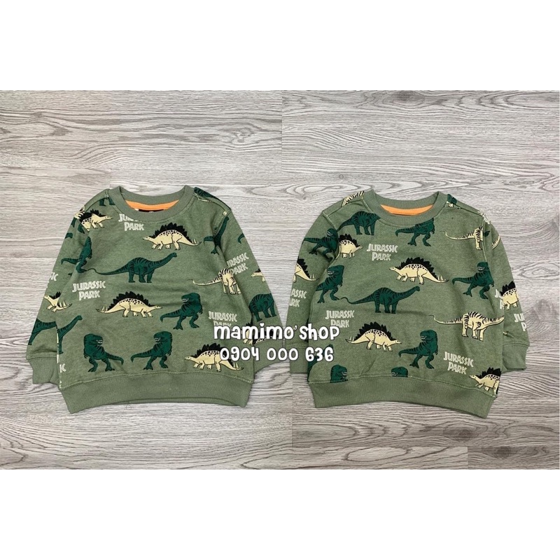 Áo nỉ khủng long