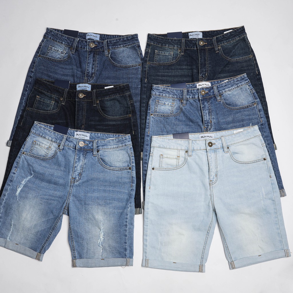 Quần short nam Duvall, quần short jean cao cấp QSJ