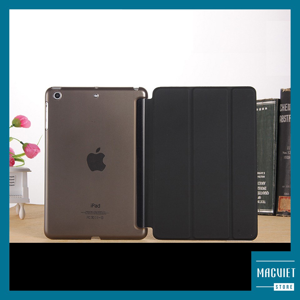 [HOT] Bao Da iPad, Ốp iPad Đen Trong Mờ Đủ Size (N20)