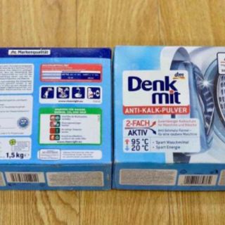(Hàng chuẩn Đức)Combo 10 Viên vệ sinh lồng giặt Denkmit
