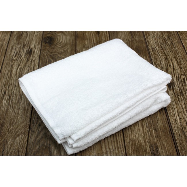 Khăn quấn đầu Khách Sạn 100% Cotton 35*75cm*130gram - Trắng