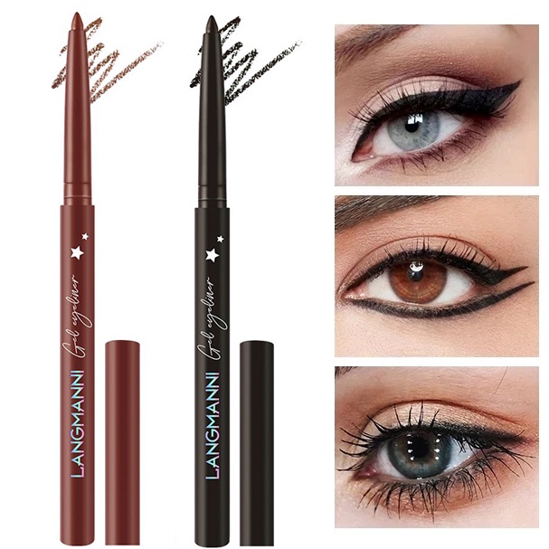 Bút Kẻ Mắt Dạng Xoay Tự Động Lâu Trôi Không Nhòe Chống Thấm Nước