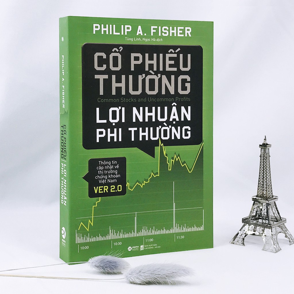 Sách - Cổ Phiếu Thường, Lợi Nhuận Phi Thường - Top 10 cuốn sách về chứng khoán hay nhất mọi thời đại - Thanh Hà Books