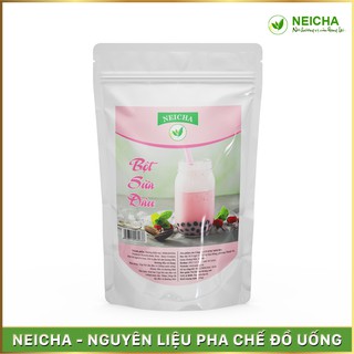 Bột trà sữa vị dâu neicha pha sẵn