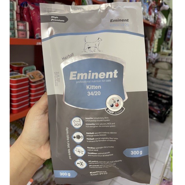 Eminent 300g - Thức ăn  cần TĂNG CÂN cho mèo