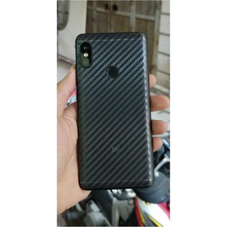 [Xiaomi Redmi Note 4/4X/5/5 Pro] Dán lưng 3D vân Cacbon - Carbon