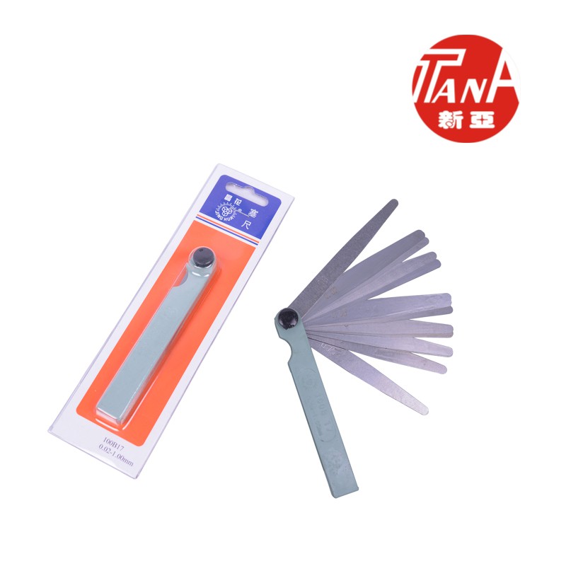 Thước căn lá 100B 17 lá 0.02-1MM (Thước Quạt)