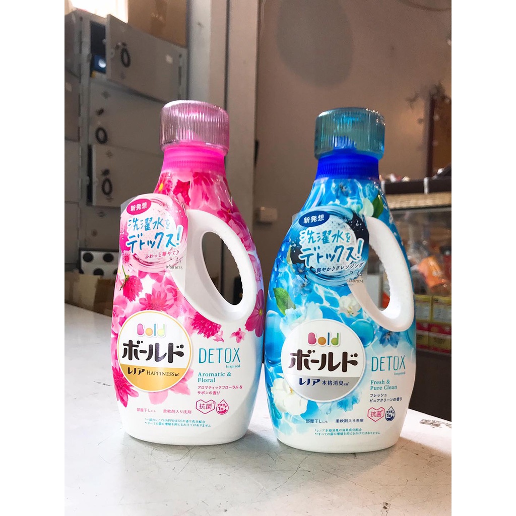 Nước Giặt Gel Bold 3in1 690g, 750g, 850g hàng nội địa Nhật