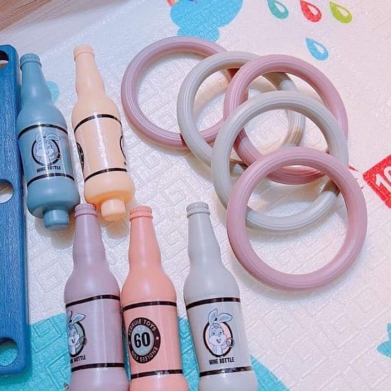 Đồ chơi NÉM VÒNG cổ chai vui nhộn cho bé