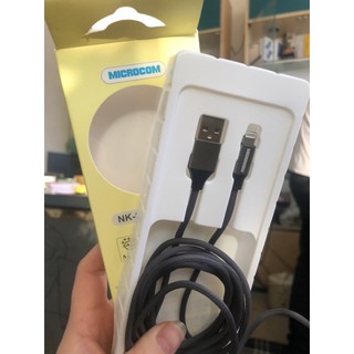 Cáp sạc Iphone cuốn dù Microcom
