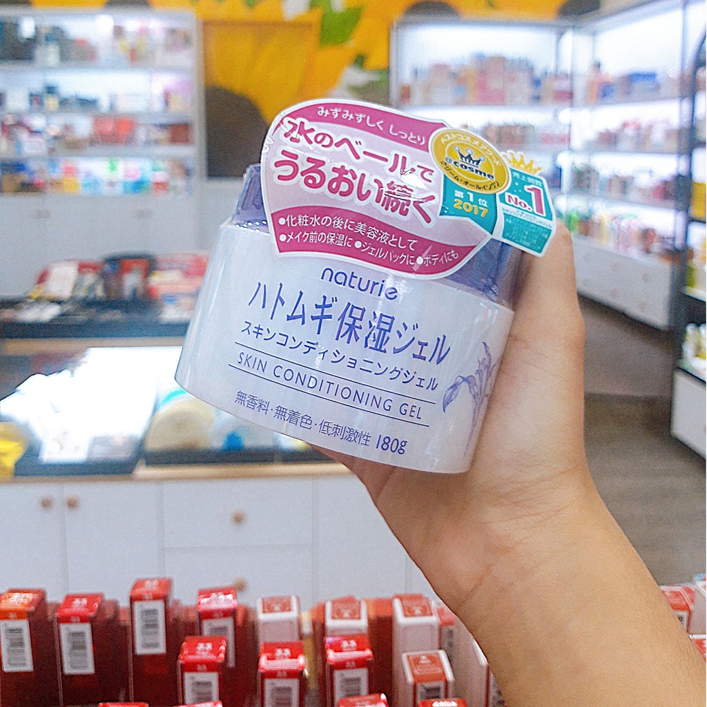 Dưỡng ẩm Nature ý dĩ - Naturie kem dưỡng Ý Dĩ Dạng Gel 180gr - Nhật Bản | BigBuy360 - bigbuy360.vn