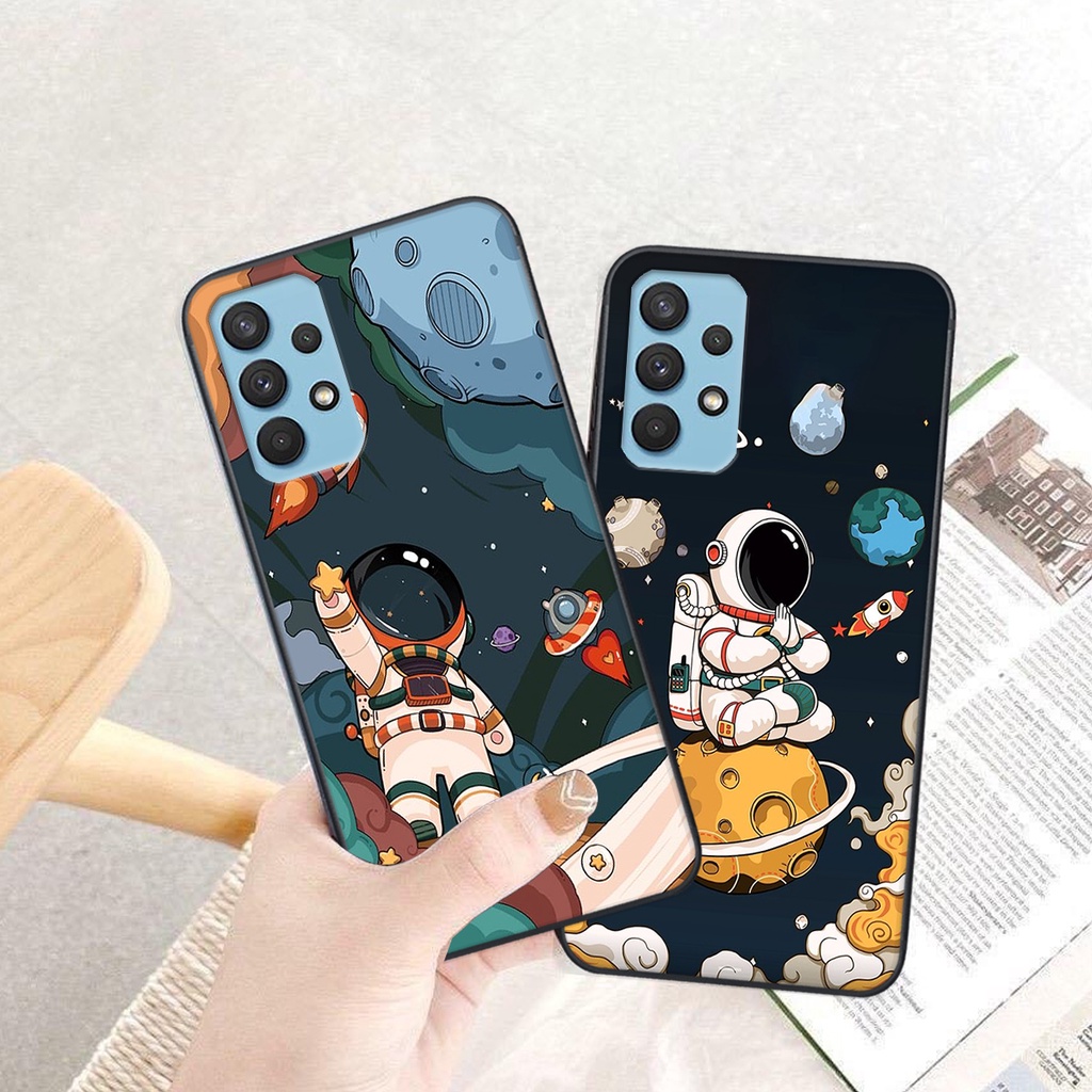 Ốp lưng Samsung Galaxy A32 4G / A32 5G / A72 in hình Gấu nâu - hồng, Gấu Be@rick  cực CUTE, DỄ THƯƠNG