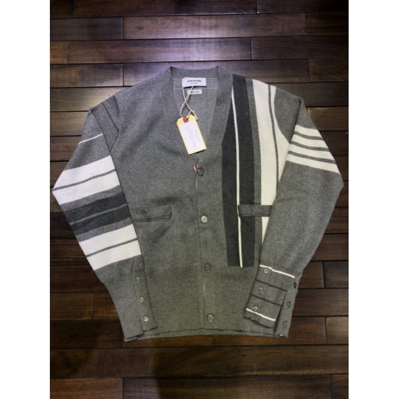 CARDIGAN THOM BROWNE - Áo Cardigan Thom Browne