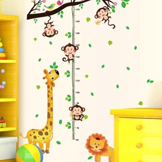 Decal dán tường đo chiều cao hpmsk9128 zooyoo