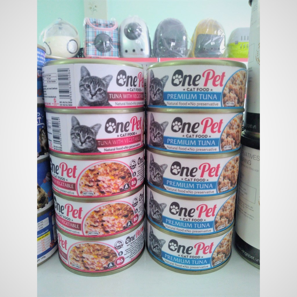 Pate ONEPET Cho Chó Mèo 150g - Nhiều Vị Cá Ngừ Rau Củ