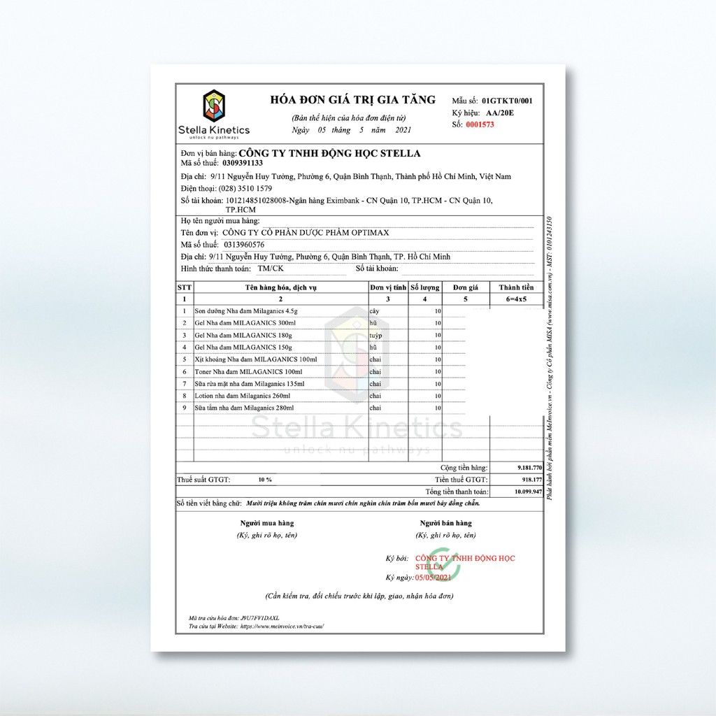 Sữa Rửa Mặt Dưỡng Ẩm, Làm Mềm Da Từ Nha Đam Tươi Phù Hợp Với Da Khô, Nhạy Cảm MILAGANICS 30ml (Chai)