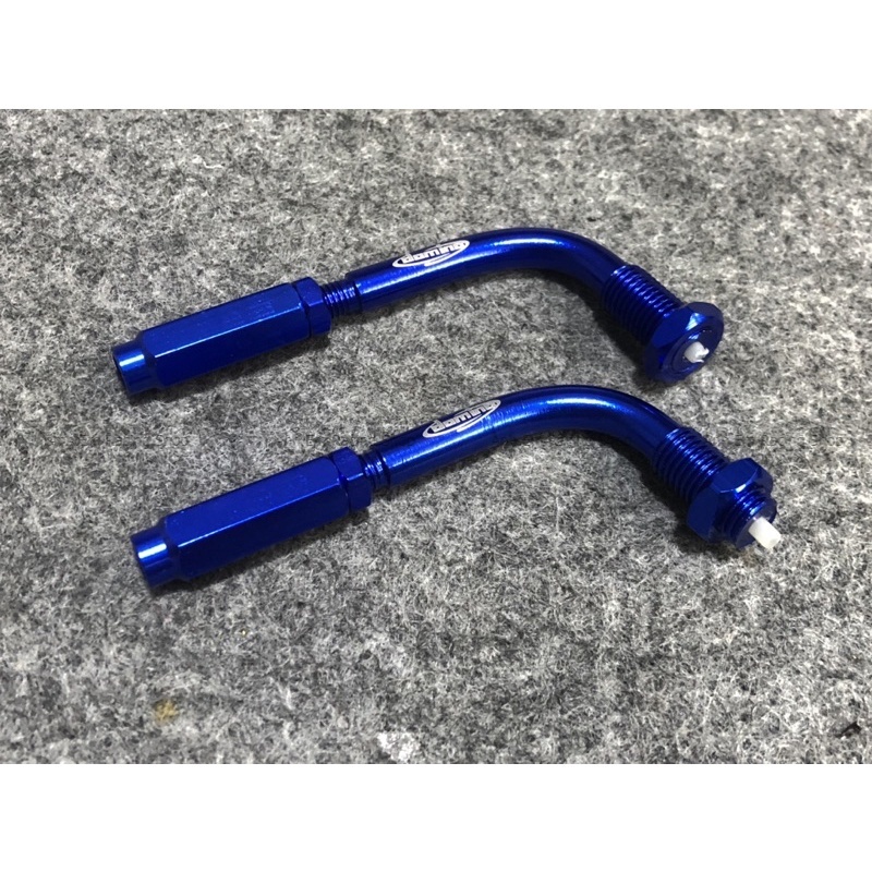 Bộ 2 Co Ga Nhôm Gắn Xe Máy Màu Xanh Dương