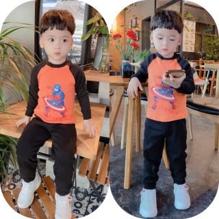 Bộ Dài Tay Bé Trai chất Bozip
