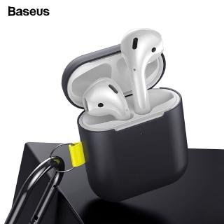 Vỏ Baseus bảo vệ hộp đựng tai nghe Airpods 2 1 bằng Silicagel chống rơi và chống sốc tiện dụng
